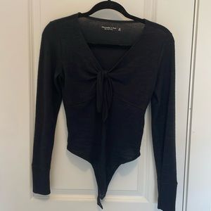 Abercrombie long sleeve bodysuit